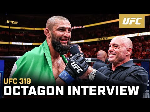 Khamzat Chimaev Octagon Interview | UFC 319