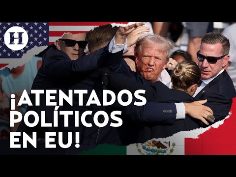 De Reagan, Lincoln y hasta Trump: Estos son los atentados políticos más famosos de la historia de EU