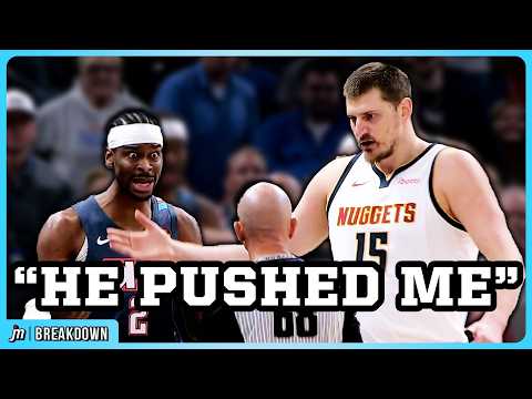 SGA melts down over Jokic’s nonexistent push, a breakdown