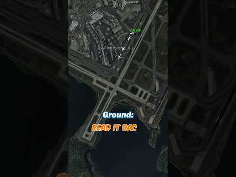 Taxiway Confusion Turns Into ATC Drama / ATC Recording #aviation