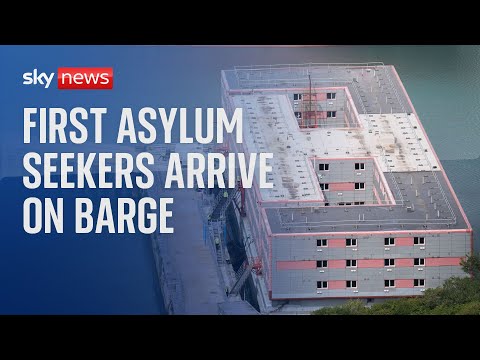 First asylum seekers arrive on Bibby Stockholm barge