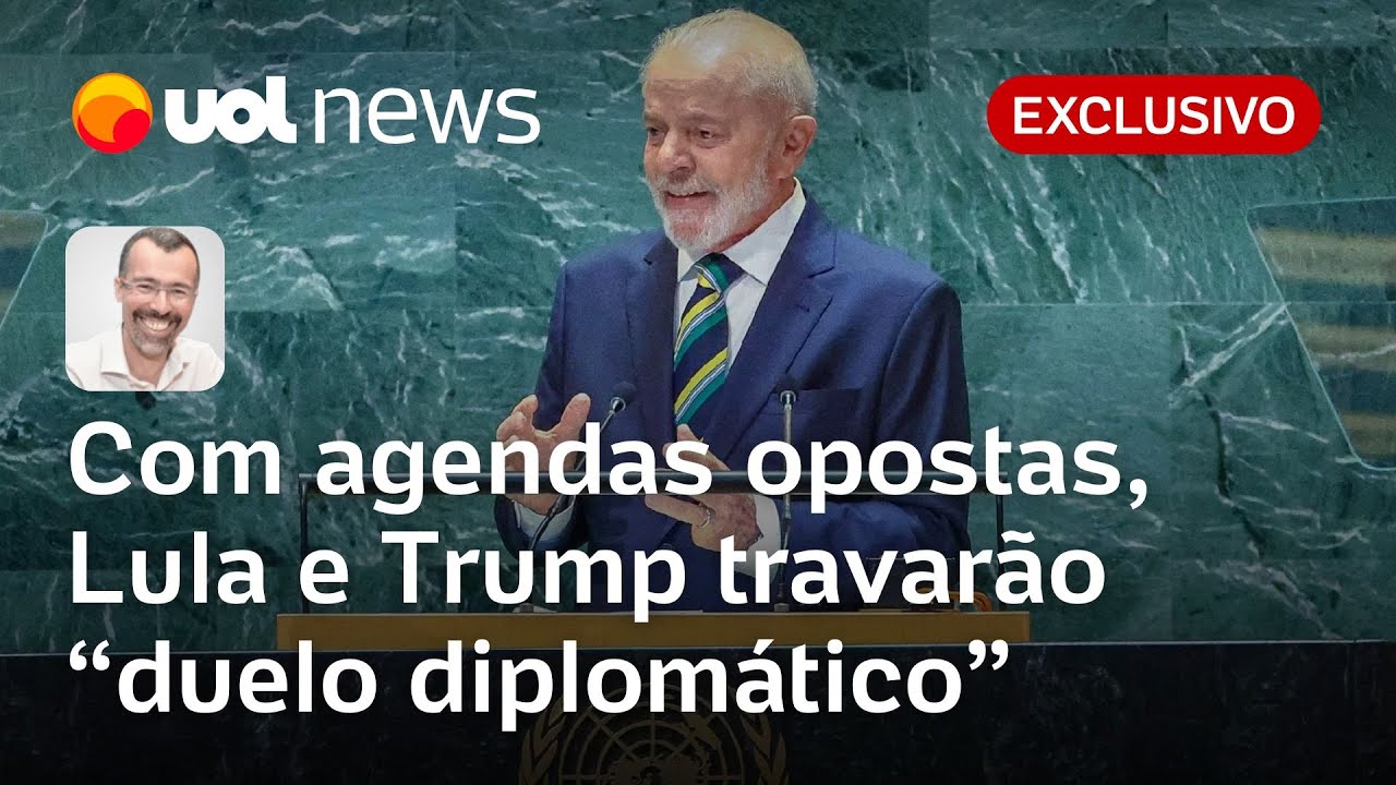 Com agendas opostas Lula e Trump travarão duelo diplomático na ONU | Jamil Chade