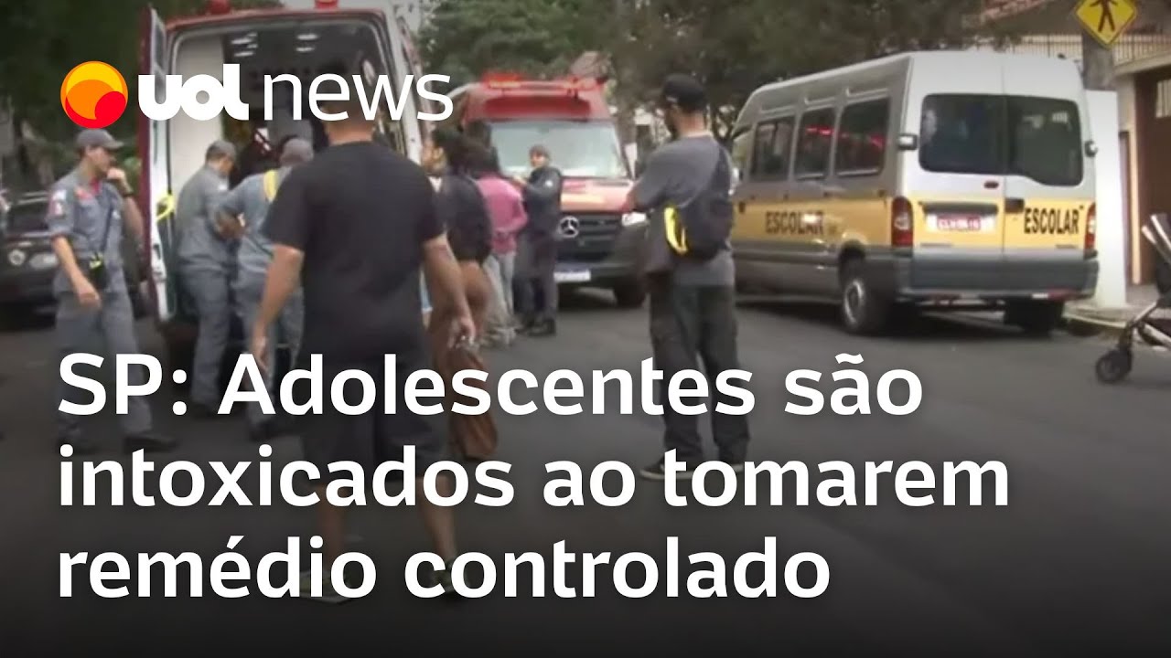 Adolescentes são intoxicados em escola de SP ao tomarem remédio controlado TV Online Adolescentes são intoxicados em escola de SP ao tomarem remédio controlado