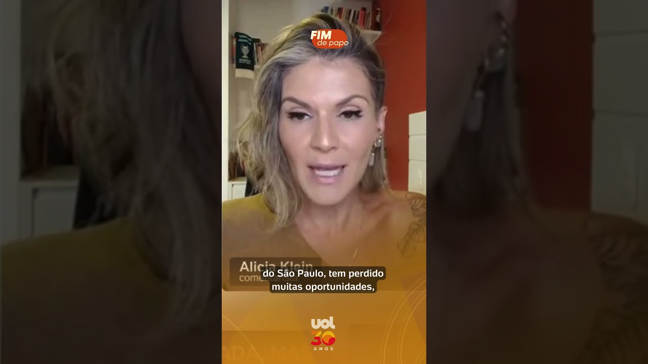 SÃO PAULO TEM UM CLARO PROBLEMA DE ELENCO, DIZ ALICIA KLEIN