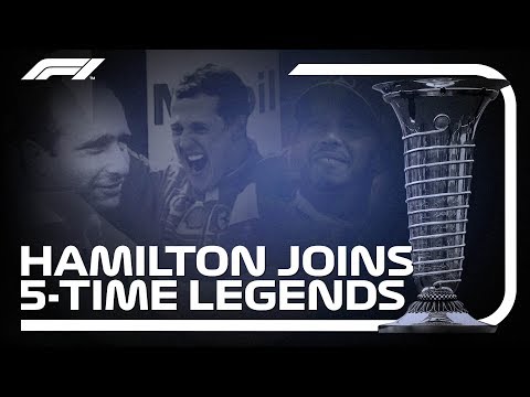 Hamilton, Schumacher and Fangio: Five-time Champions