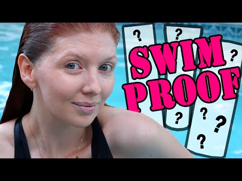 Top 3 WATERPROOF Swimproof Foundations | Pool TESTED Makeup!