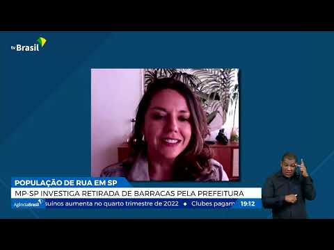 MPSP investiga prefeitura por retirada de barracas da população de rua