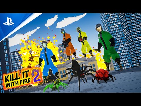 Kill It With Fire 2 - Multiplayer Announcement Trailer | PS5 & PS4 Games