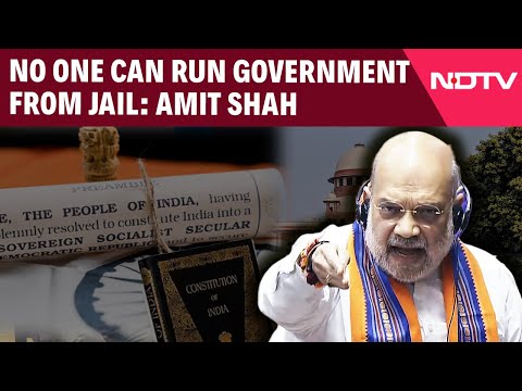 Amit Shah Interview | No One Can Run Government From Jail: Amit Shah