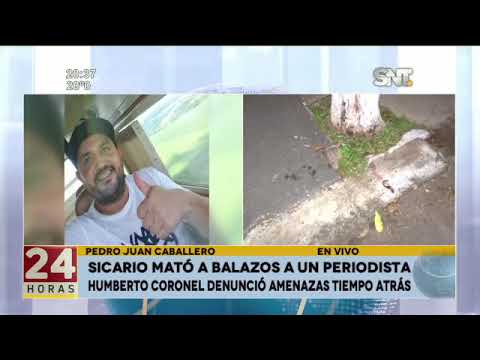 Sicario mató a balazos a un periodista