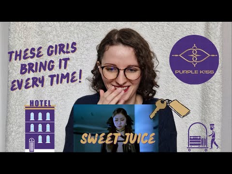 Vidéo PURPLE KISS - Sweet Juice MV REACTION