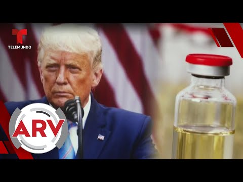Revelan cuáles medicamentos recibe Trump contra el COVID-19 | Al Rojo Vivo | Telemundo