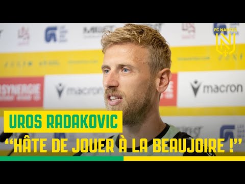 🎥🎙️ Présentation officielle d'Uros Radakovic