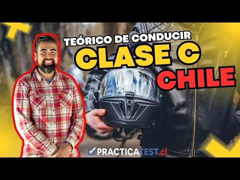 323. TEÓRICO CLASE C - Licencia de conducir Chile 2024 - Examen Teórico DE EDUCACION VIAL - CONASET
