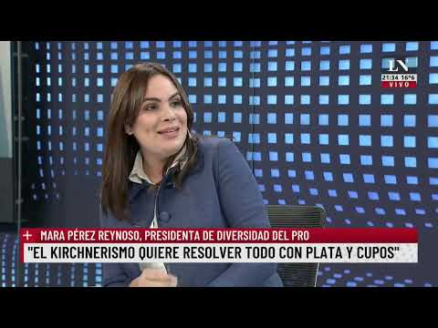 María Perez Reynoso: El Kirchnerismo quiere resolver todo con plata y cupos