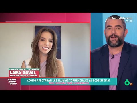 Lara Doval, Miss Universo Cataluña, aclara su respuesta sobre el descenso de la natalidad - Zapeando