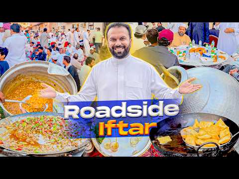 Special ROADSIDE IFTAR at Bani Haram Madinah 💚✨