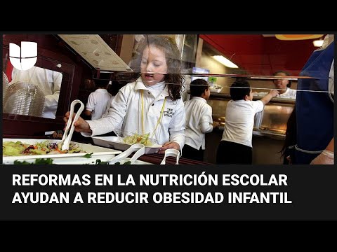 Cambios en comidas escolares en EEUU ayudaron a reducir la obesidad infantil, según estudio