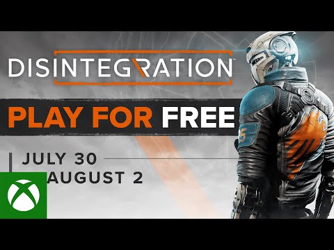Disintegration - Play for Free Weekend