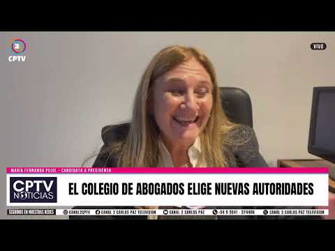 Elecciones colegio de Abogados - Maria Fernanda Pujol