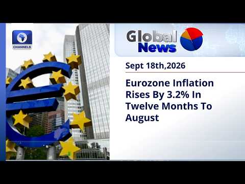 Eurozone Inflation Rises By 3.2% + More Global Business Updates | Business Morning
