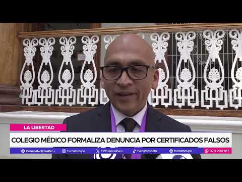 Colegio médico formaliza denuncia por certificados falsos