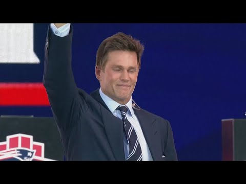 Tom Brady inducted into Patriots Hall of Fame