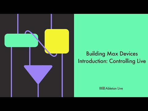 Building Max Devices – Controlling Live – Introduction 7/7