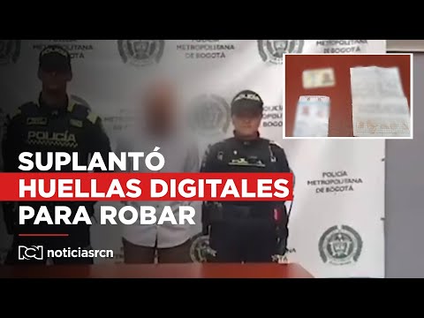 Hombre quería robar millonaria suma de dinero usando huellas dactilares de otra persona