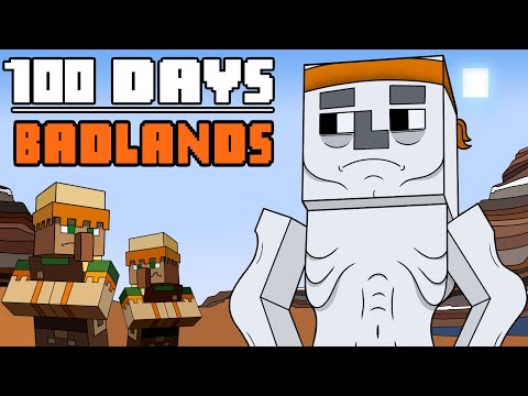100 Days - [Minecraft BADLANDS]