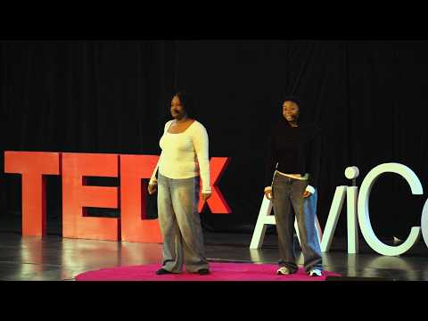 Two Faces One Me | Lauren Onyeji & Asiya Gafar | TEDxAvi Cenna Intl School