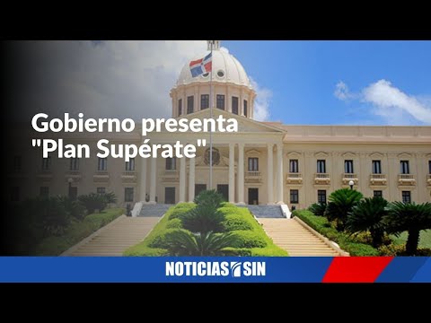 #ENVIVO Gobierno presenta "Plan Supérate"