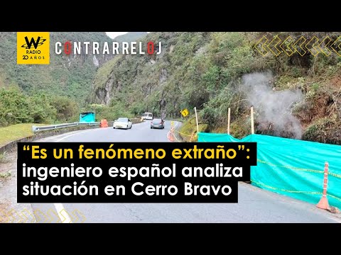 Guillermo Rein, ingeniero español habló en Contrarreloj sobre la situación en Cerro Bravo