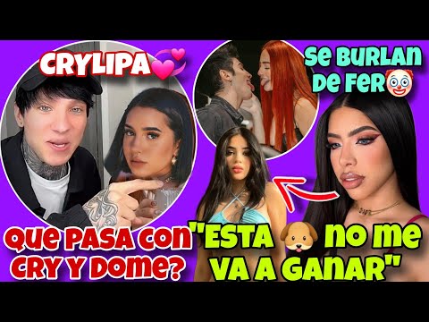 DOMELIPA Y CRY JUNTOS?AUGUSTO Y NICOLE SE BURLAN DE IAMFERVCESAR PANTOJA MOLESTO CON FEDE VIGEVANI