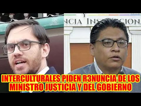 ANGELICA PONCE EJECUTIVA DE LOS INTERCULTURALES PIDE R3NUNCIA DE MINISTRO DE JUSTICIA Y DEL GOBIERNO