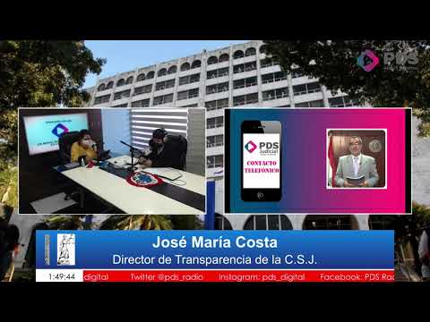 Entrevista- José María Costa- Director de Transparencia de la C.S.J.