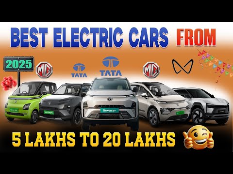 From 5 Lakhs to 20 Lakhs - Best ELECTRIC CARS to Buy in India | Electric Vehicles India