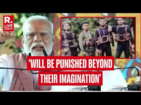 PM Modi LIVE: PM Modi's Heated Message to Pahalgam Attack Terrorists | Kashmir Terror Strike