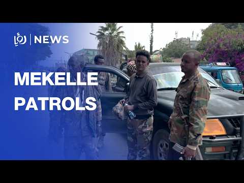 Pro-government fighters patrol Mekelle <strong>amid</strong> renewed fighting <strong>in</strong> Tigray