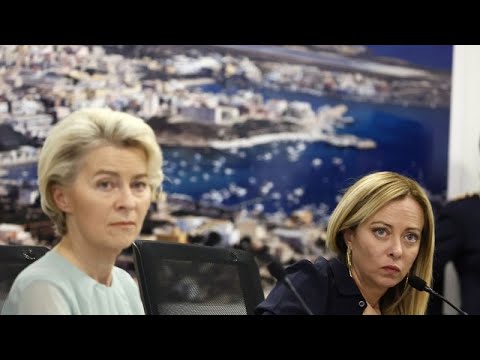 Meloni sulla visita di von der Leyen a Lampedusa: "Gesto di responsabilità dell'Europa"