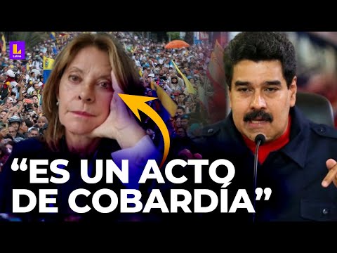 MARTA LUCÍA RAMÍREZ SE PRONUNCIA: MADURO IMPIDE INGRESO DE EXPRESIDENTES A VENEZUELA