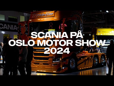 Norsk Scania på Oslo Motor Show 2024