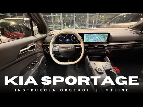 2027 Kia Sportage GTLINE - INSTRUKCJA - <strong>MENU</strong>, komputer, nawigacja + AWARYJNE OTWARCIE