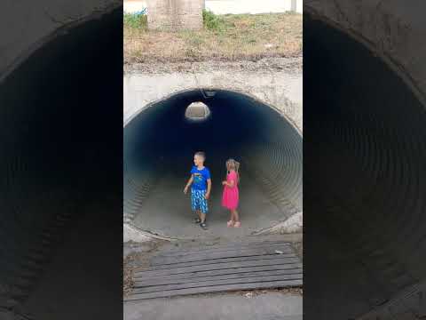 Тоннель под дорогой #блогер #blogger #shorts
