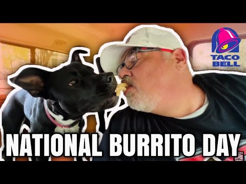 Taco Bell’s DOUBLE STEAK Grilled Cheese Burrito on NATIONAL BURRITO DAY! - Bubba's Food Review