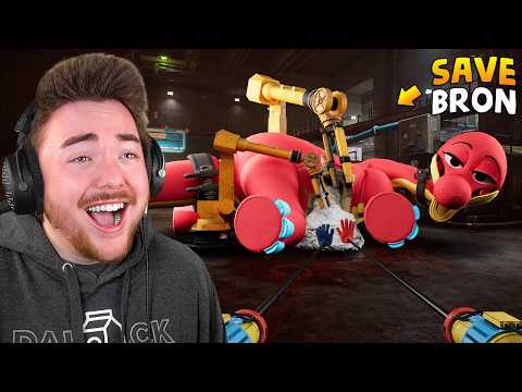 CAN WE SAVE BRON WITH MODS!? | Poppy Playtime Chapter 5 (Mods)