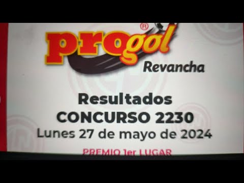 resultados Progol 2230 lista de premios