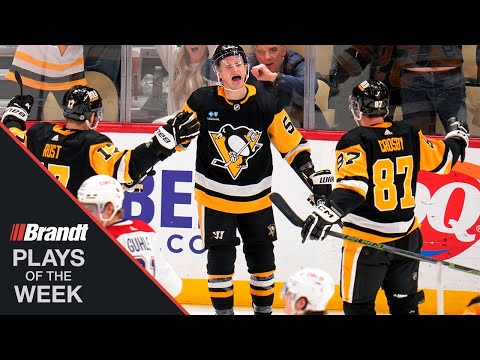 Crosbys Incredible Backhand Feed & Matthews Snipes His Way To 40 | NHL Plays Of The Week