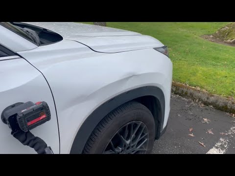 PDR cleans up a fender bender on this ‘24 Toyota Grand Highlander