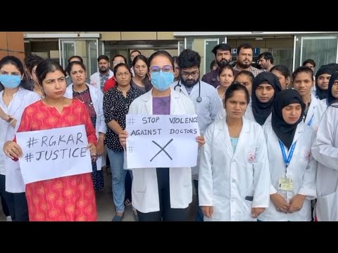 Indian doctors strike in protest of rape and murder of trainee medic